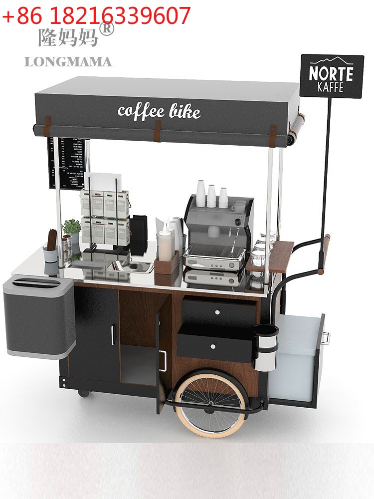 Tea Coffee Set Up - YAO kann Dreirad-Fahrräder fahren, Verkaufsstände aufbauen,