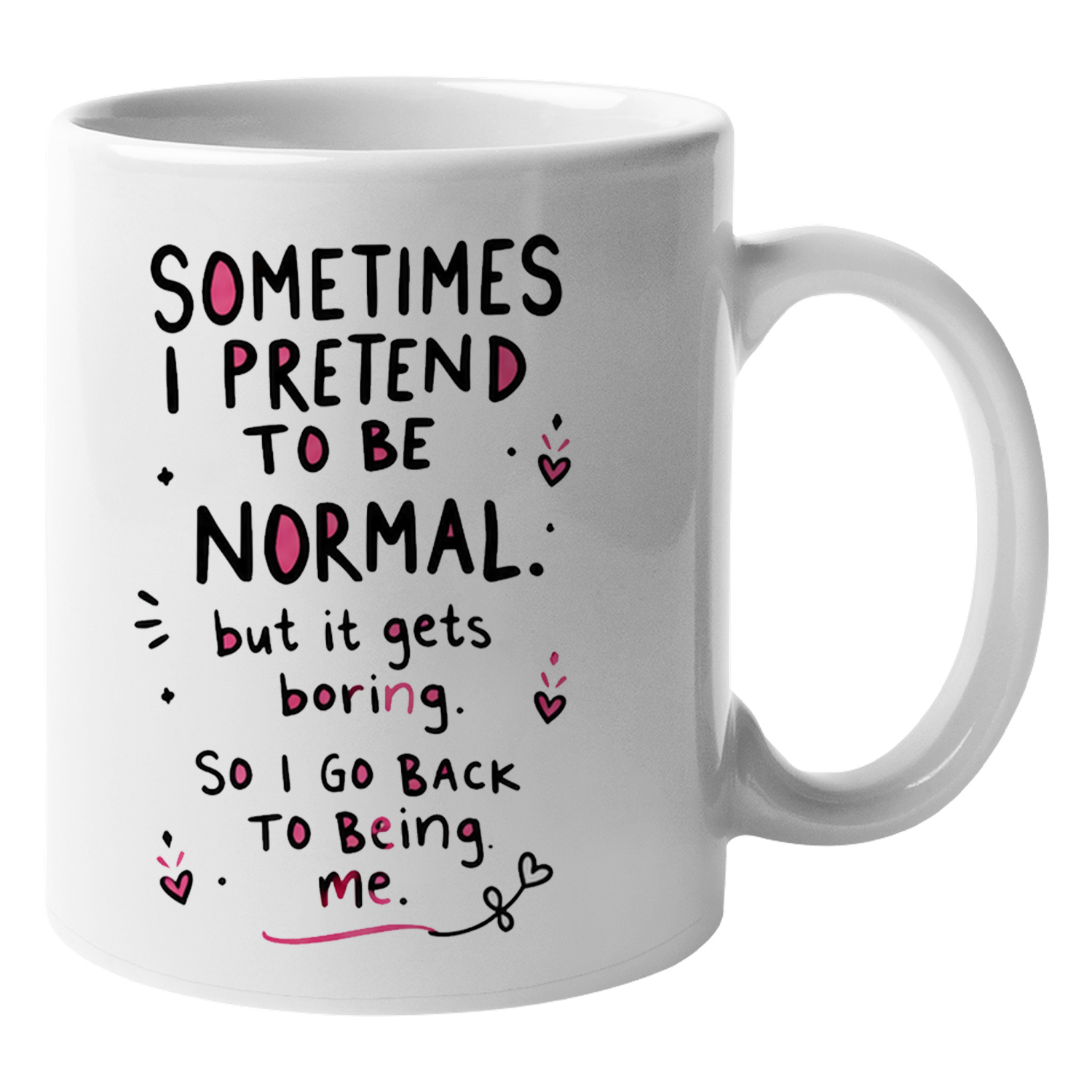 Coffee And Tea Quotes Funny - Manchmal tue ich so, als wäre