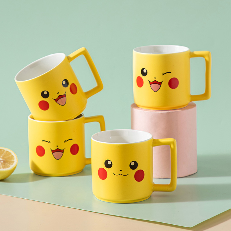 Coffee Y Tea - Neue Cartoon Pokemon Pikachu Becher Frühstück