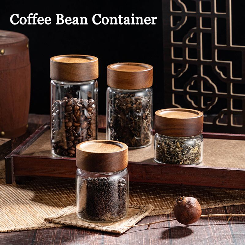 Coffee Tea Set - Kaffeebohnen Lagerung Container Rohr Display Rack