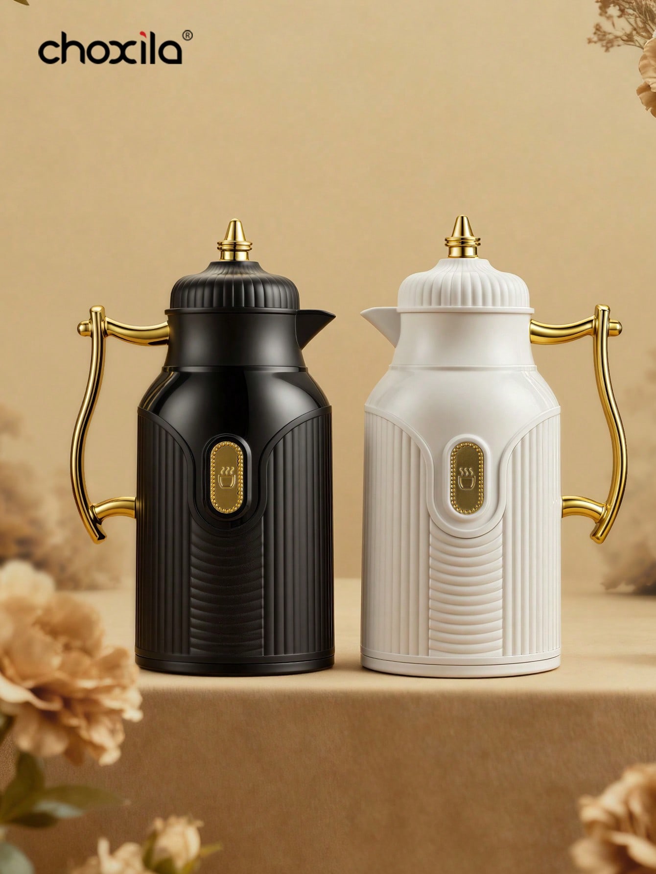 Coffee Y Tea - 1 Stück Isolierkanne mit großem Fassungsvermögen,