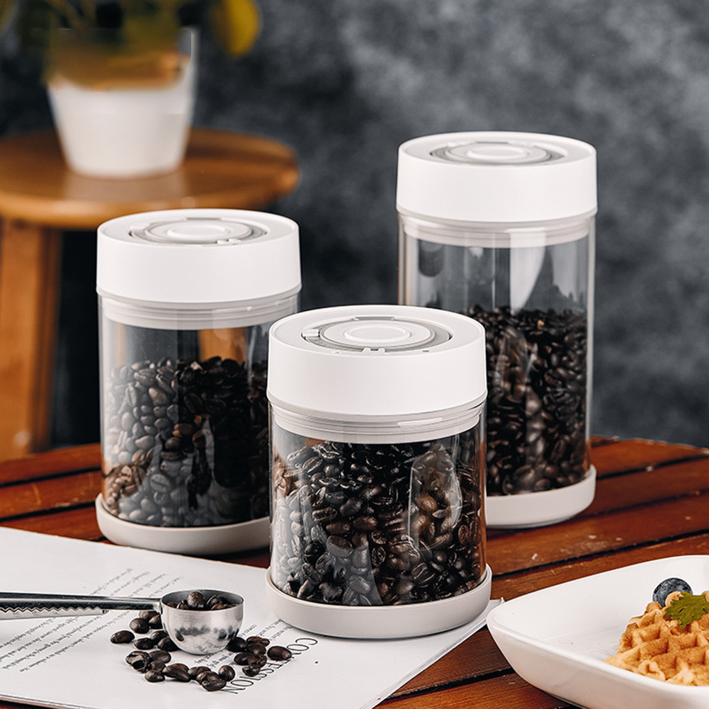 Coffee Tea Jug - Feuchtigkeitsbeständiges Glasglas für Kaffeebohnen in der