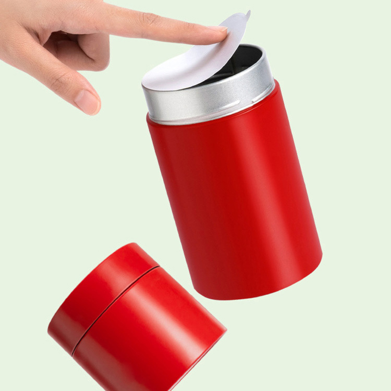Coffee Tea Box - Kaffee-Aufbewahrungsbox Haushaltsorganizer Küchenzubehör Mini-Blechdose Teedose Kleine