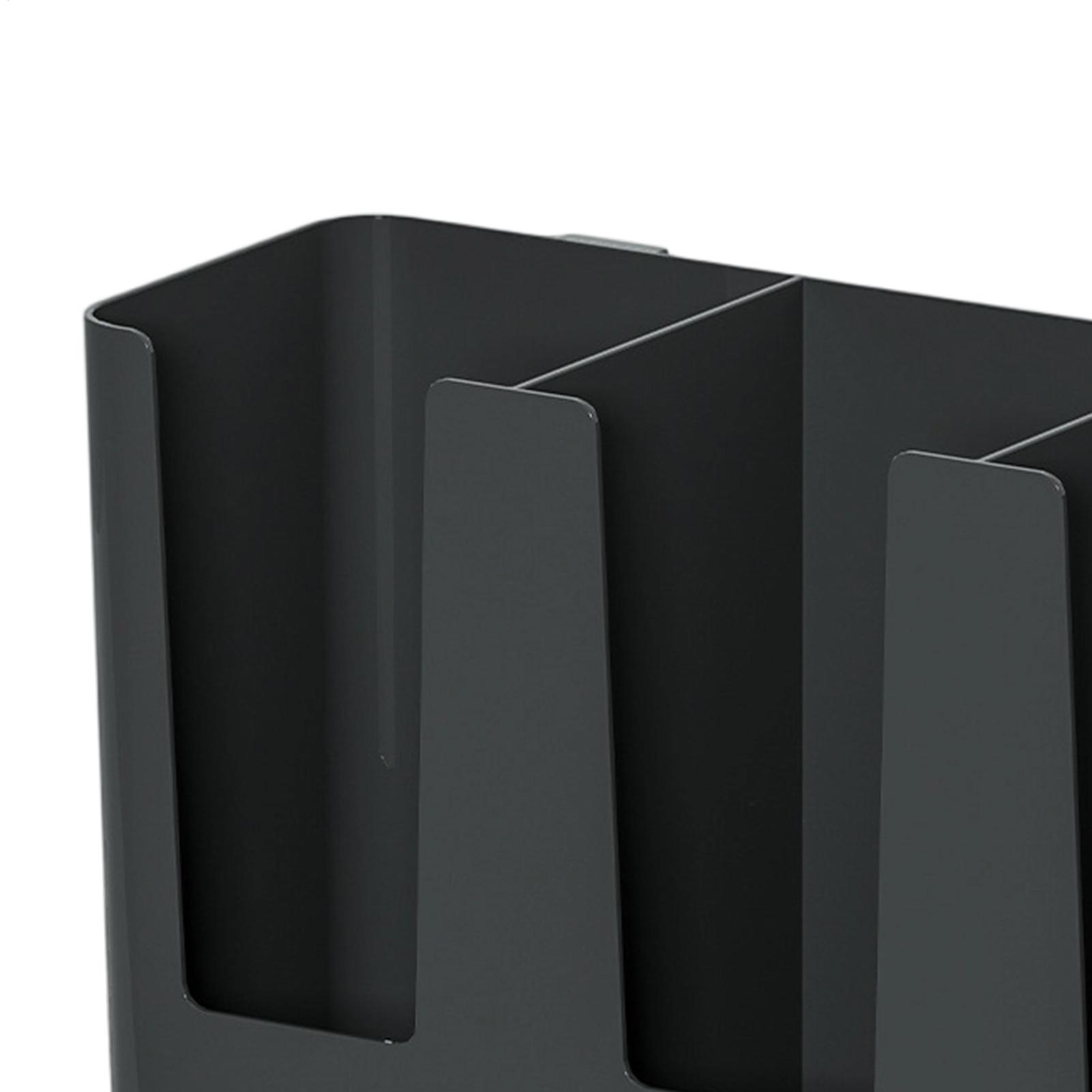 Tea Coffee Set Up - Kaffeebar-Organizer mit 6 Fächern, Wandhalterung, Kaffee-Set-Organizer,