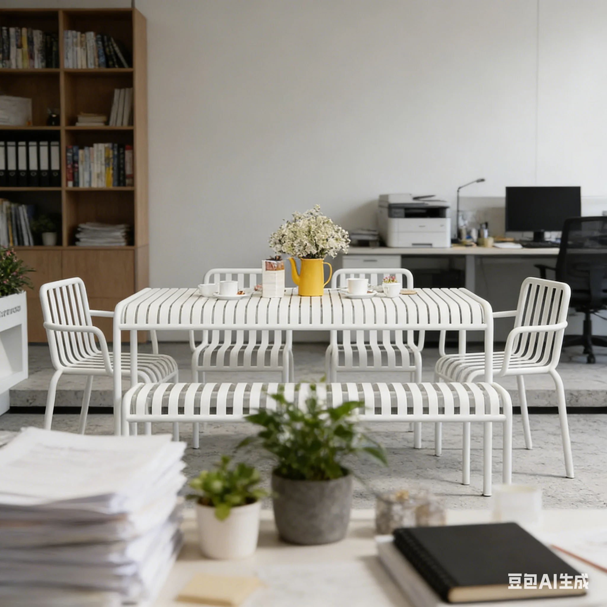 Tea Coffee Set Up - AOLIVIYA Industrieller Stil Outdoor-Tisch und -Stühle