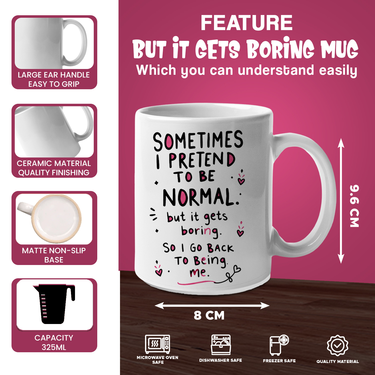 Manchmal tue ich so, als wäre  – Coffee And Tea Quotes Funny Bewertung und Preis