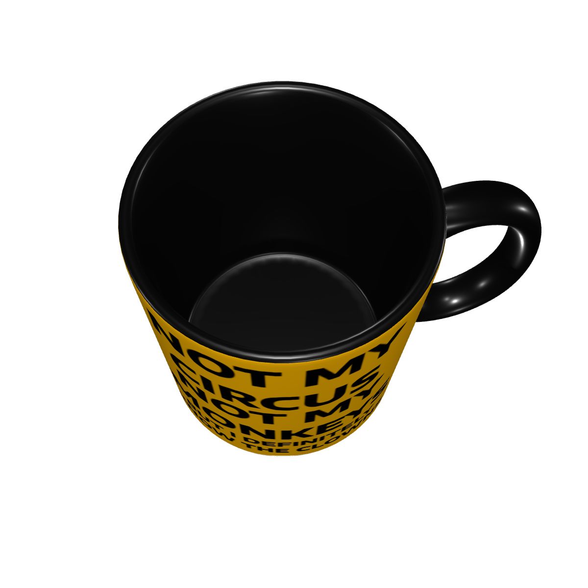 Kaffeebecher „Not My Circus No – Water Tea And Coffee Bewertung und Preis