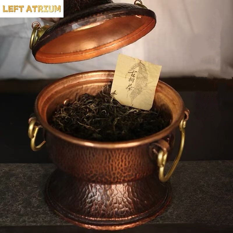 Multifunktionale Reine Kupfer- – Coffee Tea Box Bewertung und Preis