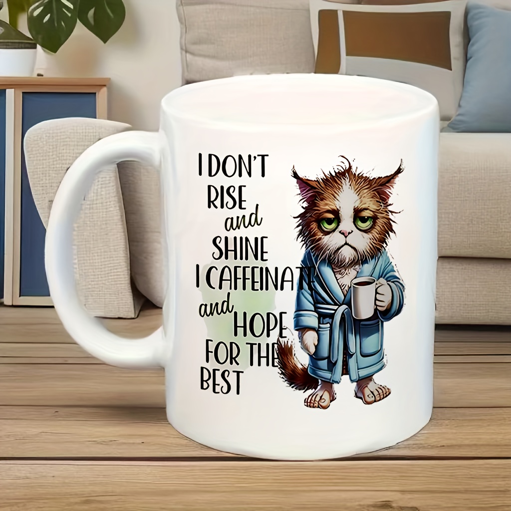 Lustige Katzen-Tasse mit Zitat – Coffee And Tea Quotes Funny Bewertung und Preis