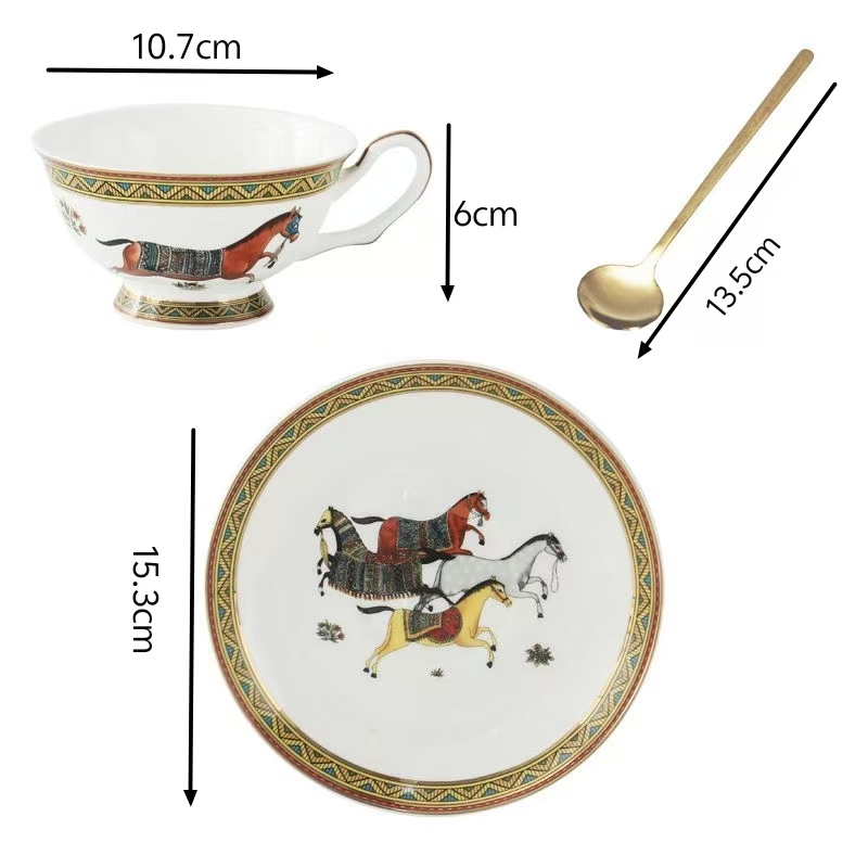 Porzellan Teetasse und Unterta – Coffee Tea Set Bewertung und Preis