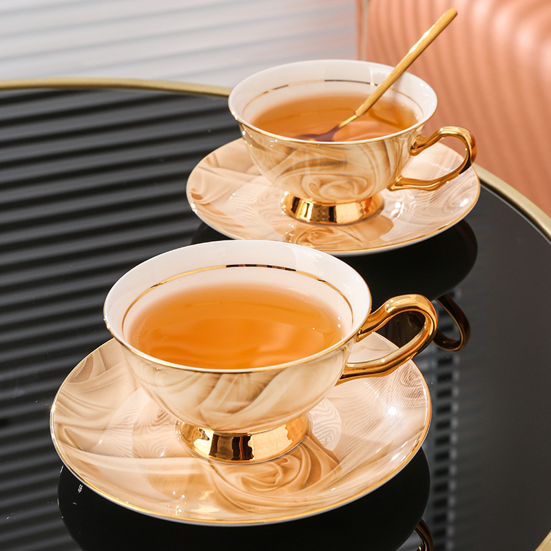 Exquisites Souvenir Bone China – Coffee Tea Set Bewertung und Preis