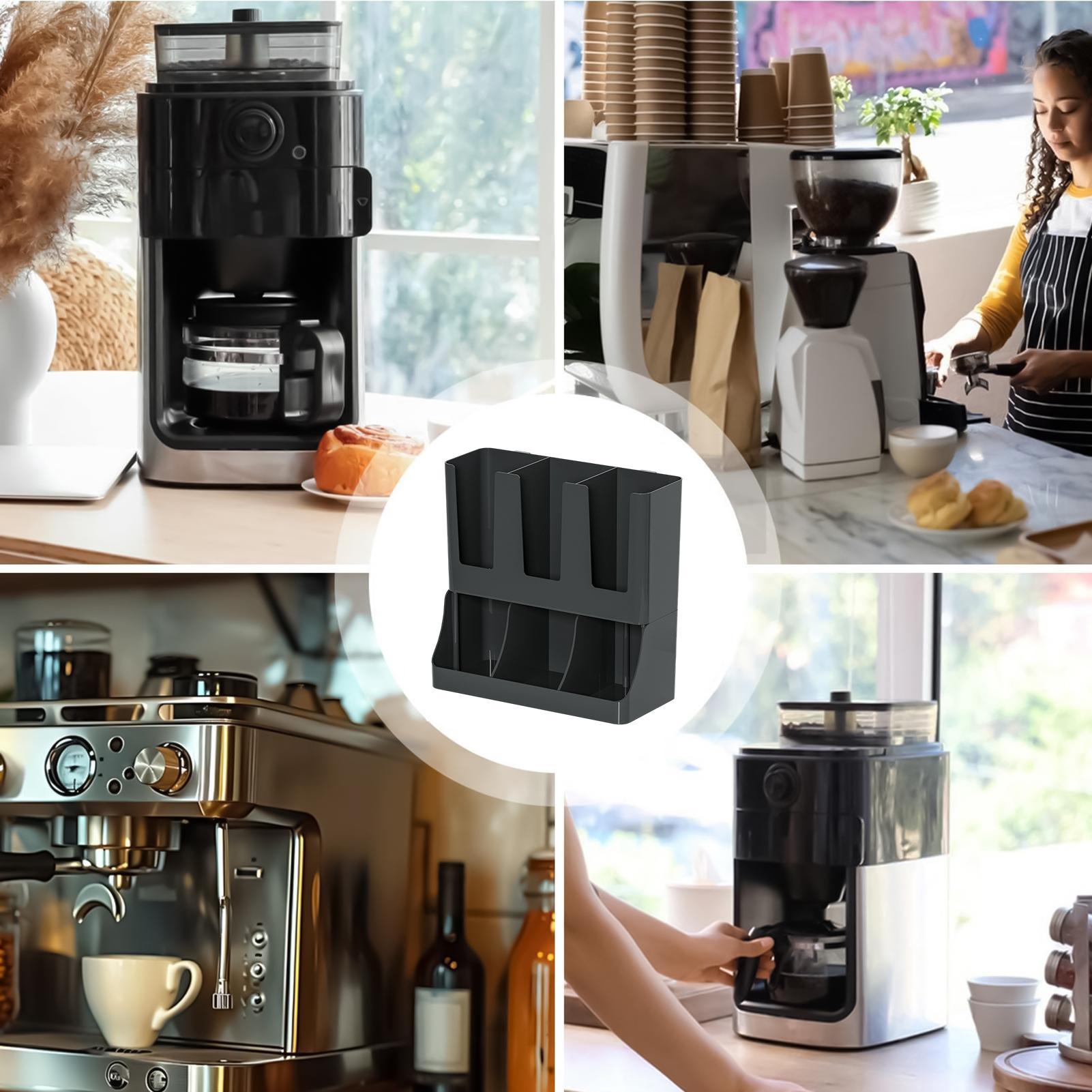 Kaffee-Organizer mit 6 Fächern – Tea Coffee Set Up Bewertung und Preis