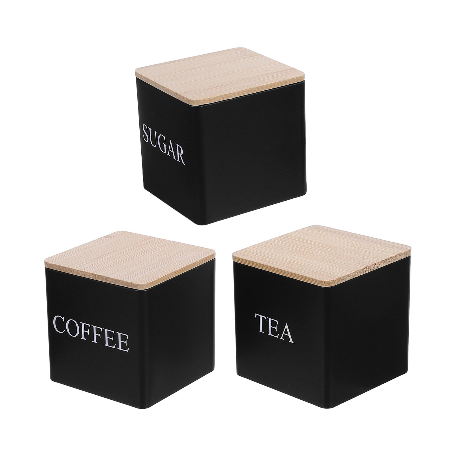 3-teiliges Metall-Tee-Kaffee-Z – Coffee Tea Set Bewertung und Preis